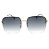 Очки Gucci GG 1076S Серый градиент солнцезащитные женские оригинал