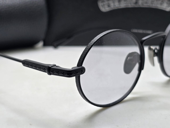 Очки Chrome Hearts Circle Black/Clear унисекс женские мужские оригинал