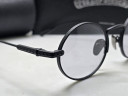 Очки Chrome Hearts Circle Black/Clear унисекс женские мужские оригинал