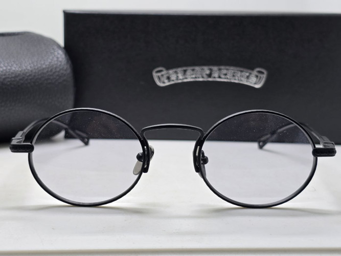 Очки Chrome Hearts Circle Black/Clear унисекс женские мужские оригинал