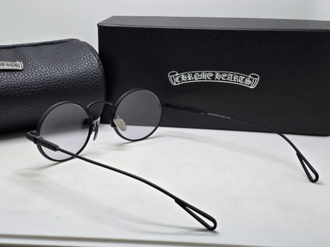 Очки Chrome Hearts Circle Black/Clear унисекс женские мужские оригинал