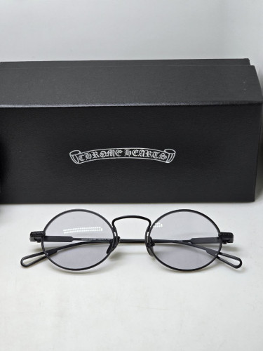Очки Chrome Hearts Circle Black/Clear унисекс женские мужские оригинал