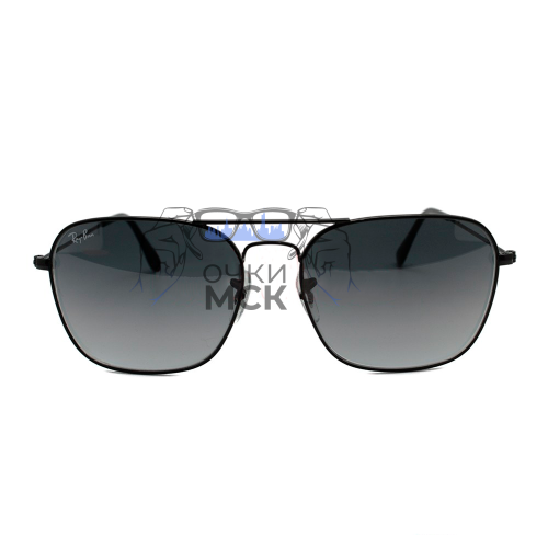 Очки Ray Ban RB3136 CARAVAN Черный градиент солнцезащитные унисекс женские мужские оригинал