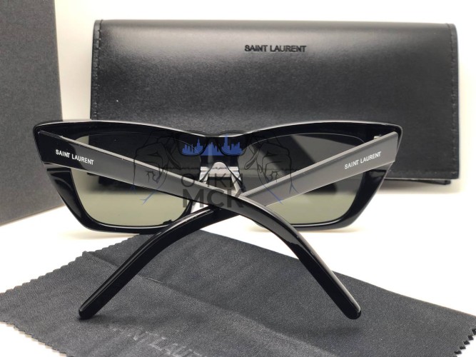Очки Saint Laurent Black SL Тёмный градиент солнцезащитные женские оригинал