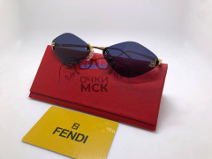 Очки Fendi Gold Navy