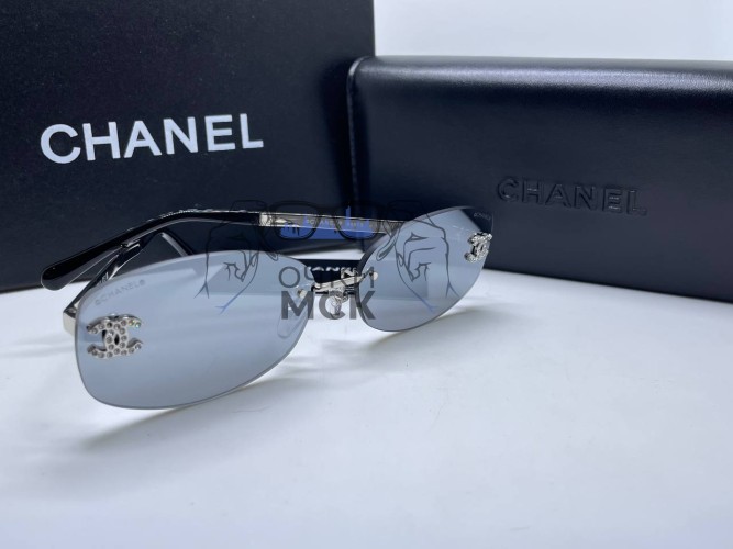Очки Chanel S Silver/Grey Mirror солнцезащитные женские оригинал