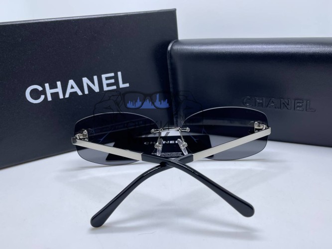 Очки Chanel S Silver/Grey Mirror солнцезащитные женские оригинал