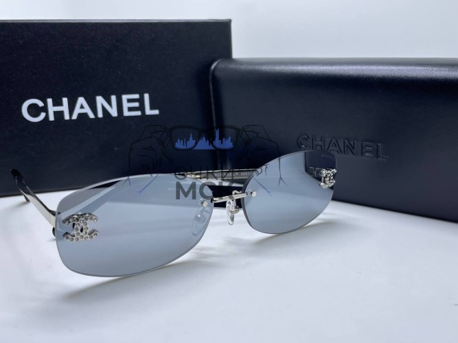 Очки Chanel S Silver/Grey Mirror солнцезащитные женские оригинал