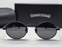 Очки Chrome Hearts Circle Black/Black солнцезащитные унисекс женские мужские оригинал