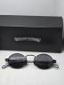 Очки Chrome Hearts Circle Black/Black солнцезащитные унисекс женские мужские оригинал
