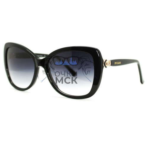 Очки BVLGARI BV8216 Темно-серый градиент солнцезащитные женские оригинал
