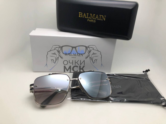 Очки Balmain Boy II Grey солнцезащитные унисекс женские мужские оригинал