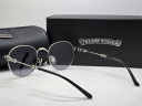 Очки Chrome Hearts Aviator Silver/Black солнцезащитные унисекс женские мужские оригинал