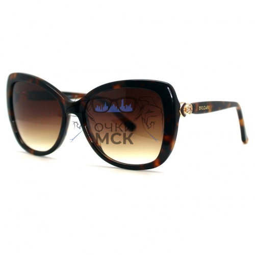 Очки BVLGARI BV8216 Коричневый градиент солнцезащитные женские оригинал