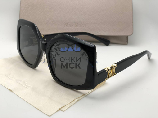 Очки Max Mara Black SU12 Темный градиент солнцезащитные женские оригинал
