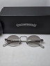 Очки Chrome Hearts Circle Nikel/Grey солнцезащитные унисекс женские мужские оригинал