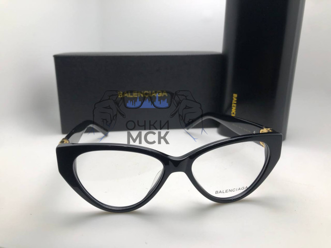 Очки Balenciaga BA 1720 Black/Clear женские оригинал