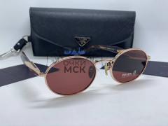 Очки Prada Brown Gold