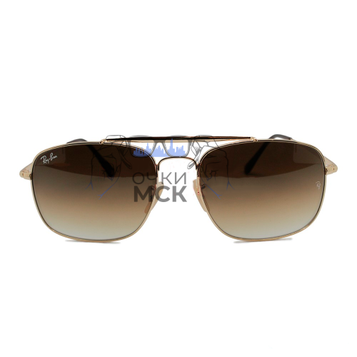 Очки Ray Ban RB3560 THE COLONEL Коричневый градиент солнцезащитные унисекс женские мужские оригинал