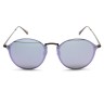 Очки Ray Ban RB3574N Blaze Round Светло-серые солнцезащитные унисекс женские мужские оригинал