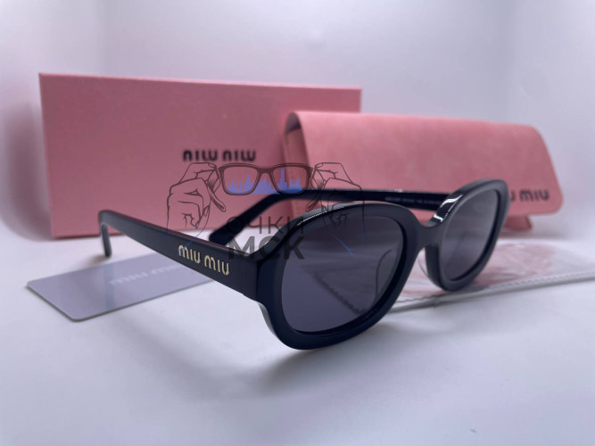 Очки Miu Miu Cat Eye Black солнцезащитные женские оригинал