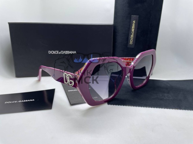 Очки Dolce & Gabbana Purple/Black солнцезащитные женские оригинал