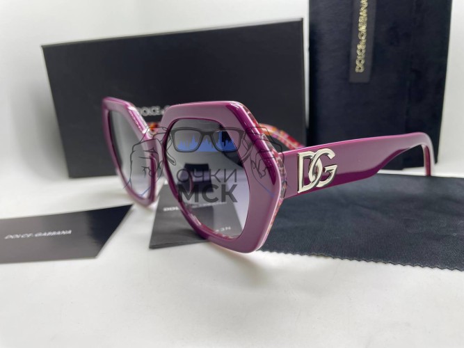 Очки Dolce & Gabbana Purple/Black солнцезащитные женские оригинал