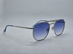 Очки Ray Ban Marshal Double Bridge RB3609 Silver/Blue