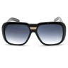Очки Gucci Dapper Dan Black Серый градиент солнцезащитные женские оригинал