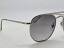 Очки Ray Ban Marshal Double Bridge RB3609 Silver/Grey солнцезащитные унисекс женские мужские оригинал