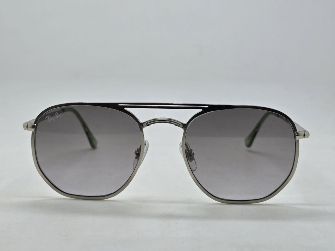 Очки Ray Ban Marshal Double Bridge RB3609 Silver/Grey солнцезащитные унисекс женские мужские оригинал
