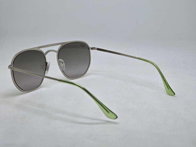 Очки Ray Ban Marshal Double Bridge RB3609 Silver/Grey солнцезащитные унисекс женские мужские оригинал