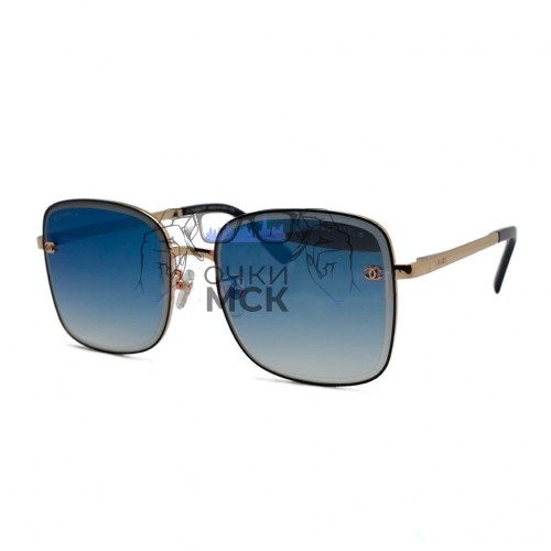 Очки Chanel CH4619 Синий зеркальный градиент солнцезащитные женские оригинал