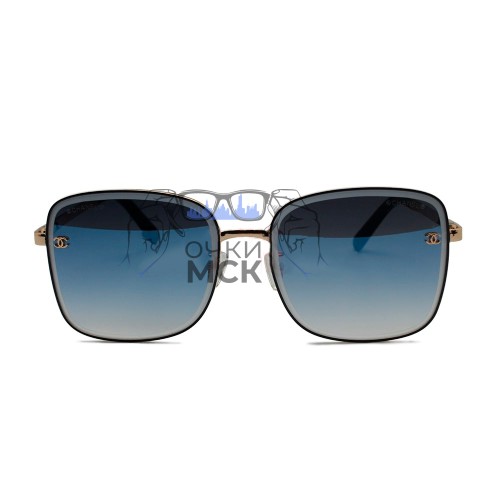 Очки Chanel CH4619 Синий зеркальный градиент солнцезащитные женские оригинал