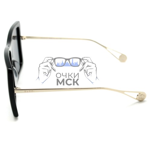 Очки Gucci GG 0434S Серые солнцезащитные женские оригинал