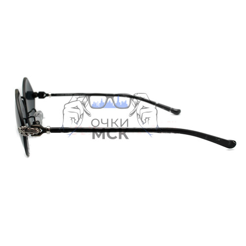 Очки Chrome Hearts DIAMOND DOG Черные солнцезащитные мужские оригинал