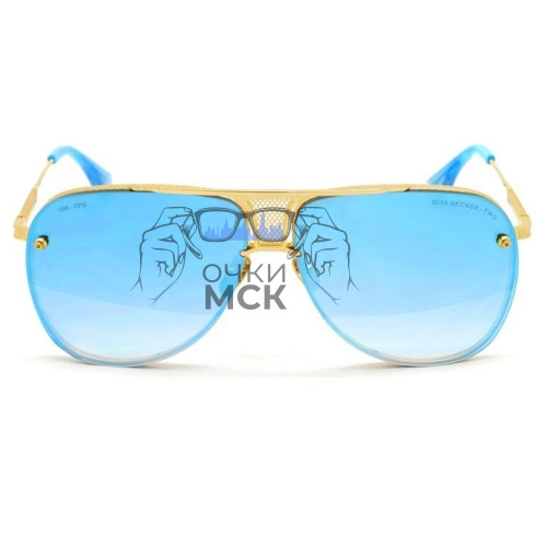 Очки Men's Dita DECADE-TWO Синий градиент солнцезащитные мужские оригинал