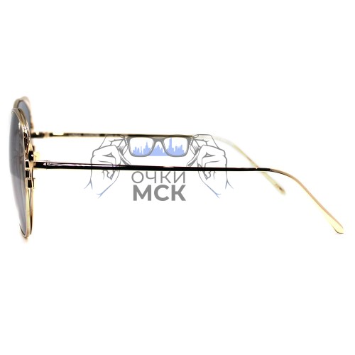 Очки Linda Farrow LFL 661 Серые зеркальные солнцезащитные женские оригинал