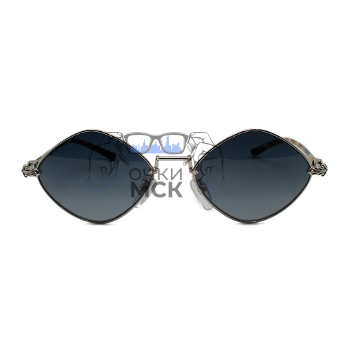 Очки Chrome Hearts DIAMOND DOG Тёмный градиент солнцезащитные мужские оригинал