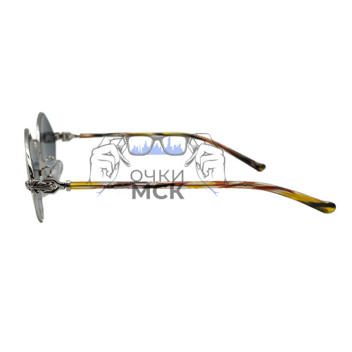 Очки Chrome Hearts DIAMOND DOG Тёмный градиент солнцезащитные мужские оригинал