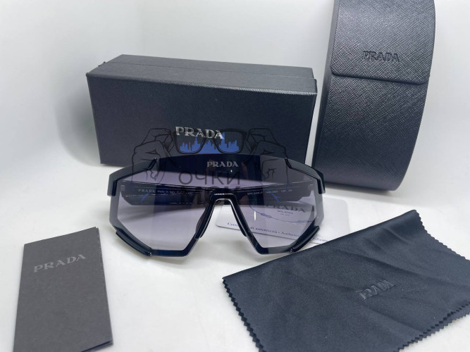 Очки Prada Ski Black/Grey солнцезащитные мужские оригинал