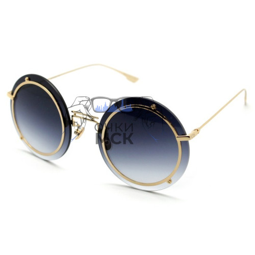 Очки Dior DiorSurrealist Тёмно-серый градиент солнцезащитные женские оригинал
