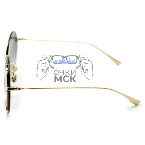 Очки Dior DiorSurrealist Тёмно-серый градиент солнцезащитные женские оригинал