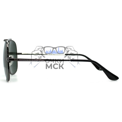 Очки Ray Ban The General RB3561 Натуральный зеленый солнцезащитные унисекс женские мужские оригинал