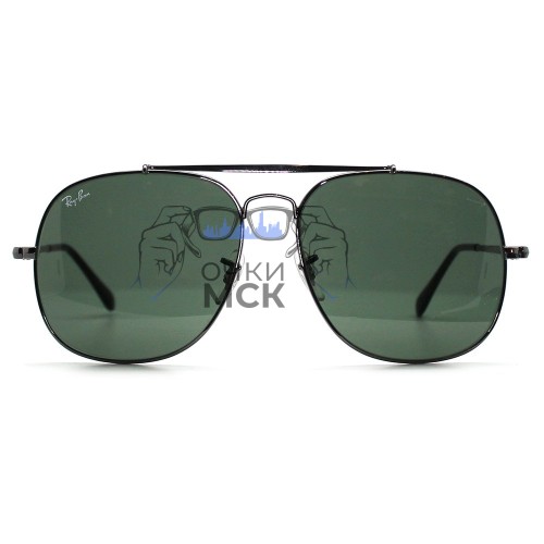 Очки Ray Ban The General RB3561 Натуральный зеленый солнцезащитные унисекс женские мужские оригинал