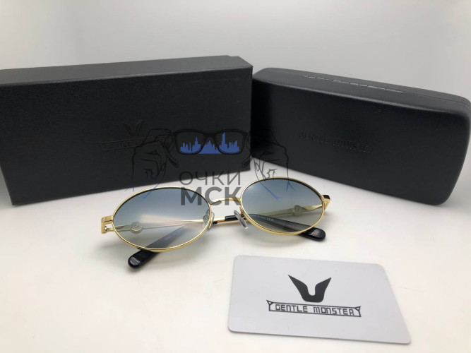 Очки Moncler Tatou Gold/Grey солнцезащитные унисекс женские мужские оригинал