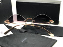 Очки Dior Rimless Mini Gold/Brown солнцезащитные унисекс женские мужские оригинал
