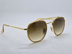 Очки Ray Ban Marshal Double Bridge RB3609 Gold/Brown
