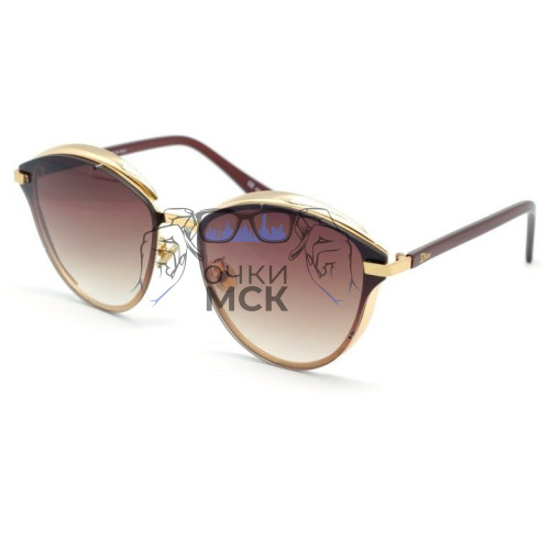 Очки Dior Murmure Коричневый градиент солнцезащитные женские оригинал