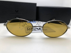 Очки Moncler Tatou Silver/Brown